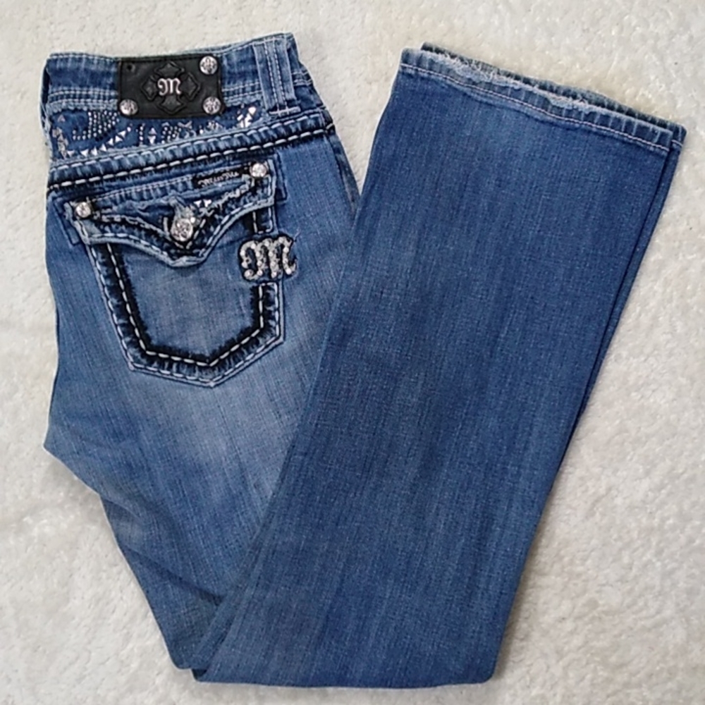 Miss Me Jeans size 28 Boot Cut Distressed